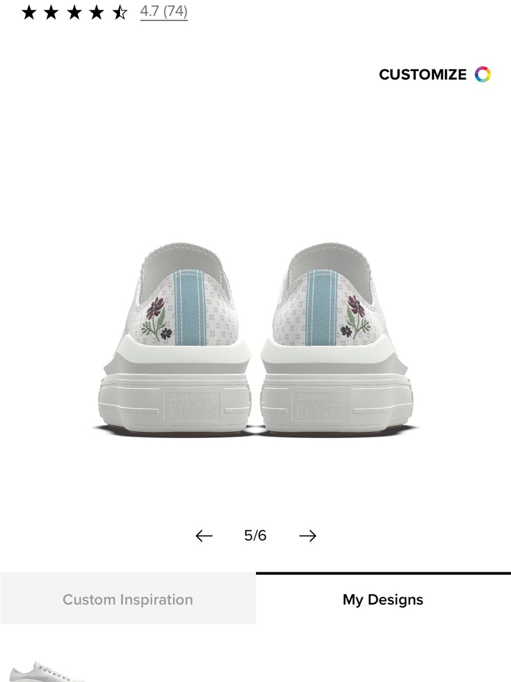 Custom Converse Move Platform - Picture 3 of 11